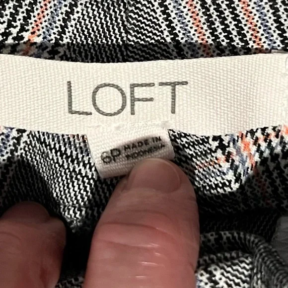 LOFT Skinny Plaid Pant - Picture 5 of 11